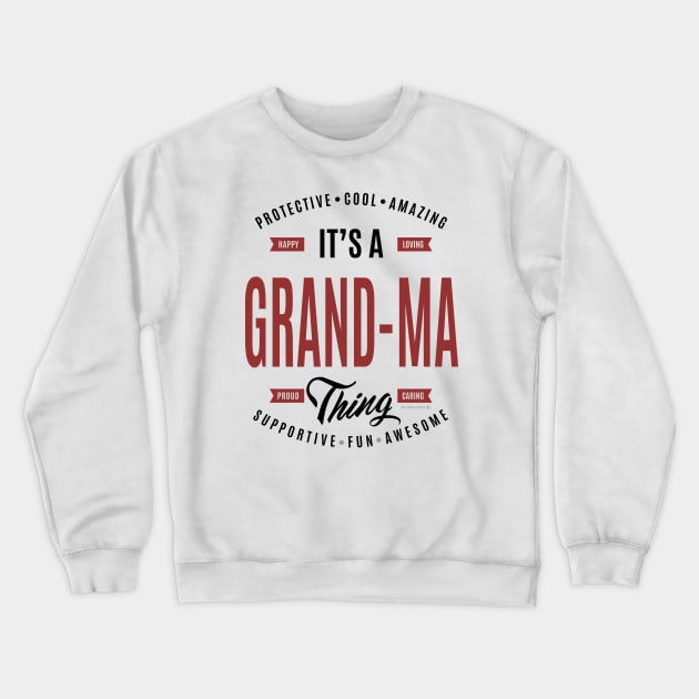 Grand-ma Crewneck Sweatshirt by C_ceconello